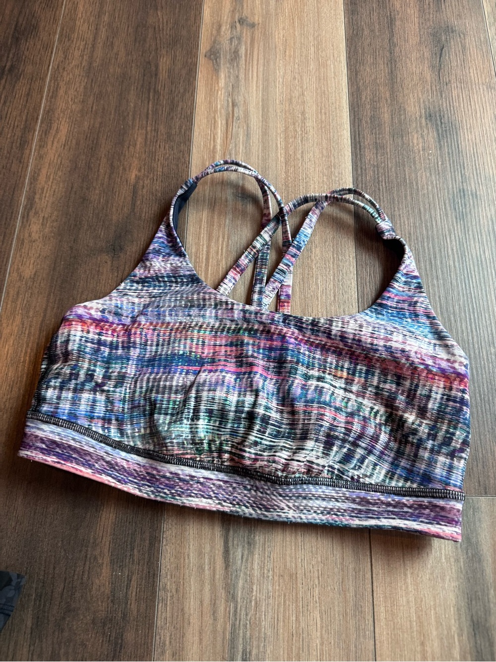 lululemon athletica Multicolor Striped Sports Bra